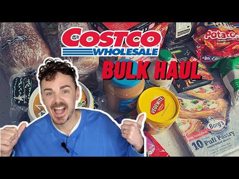 Australian Costco Haul (Vegan)   Monthly Grocery Haul