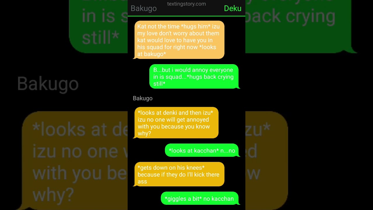 ignore deku prank gone wrong (monoma x deku) #anime #mha #textingstory