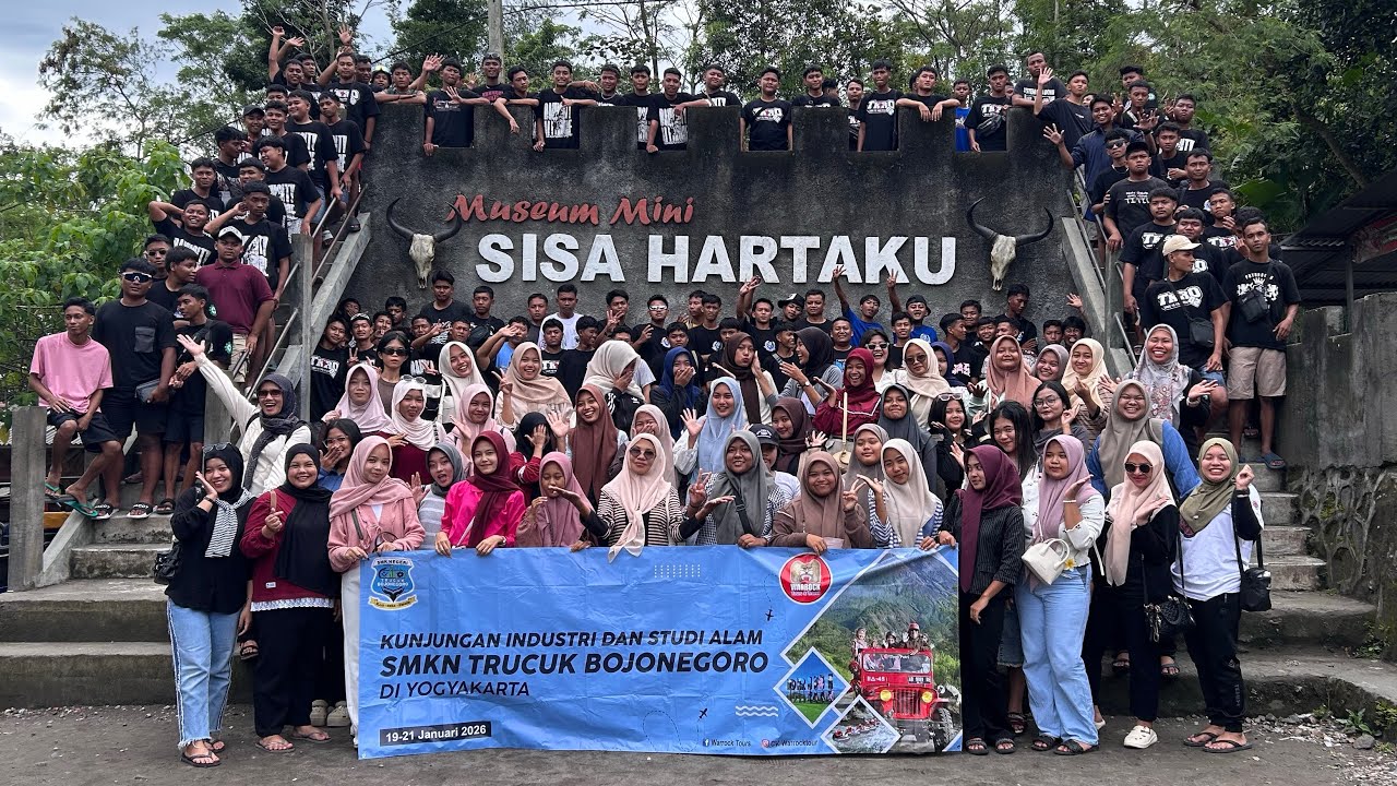 KUNJUNGAN INDUSTRI & STUDY ALAM SMKN TRUCUK BOJONEGORO GOES TO YOGYAKARTA