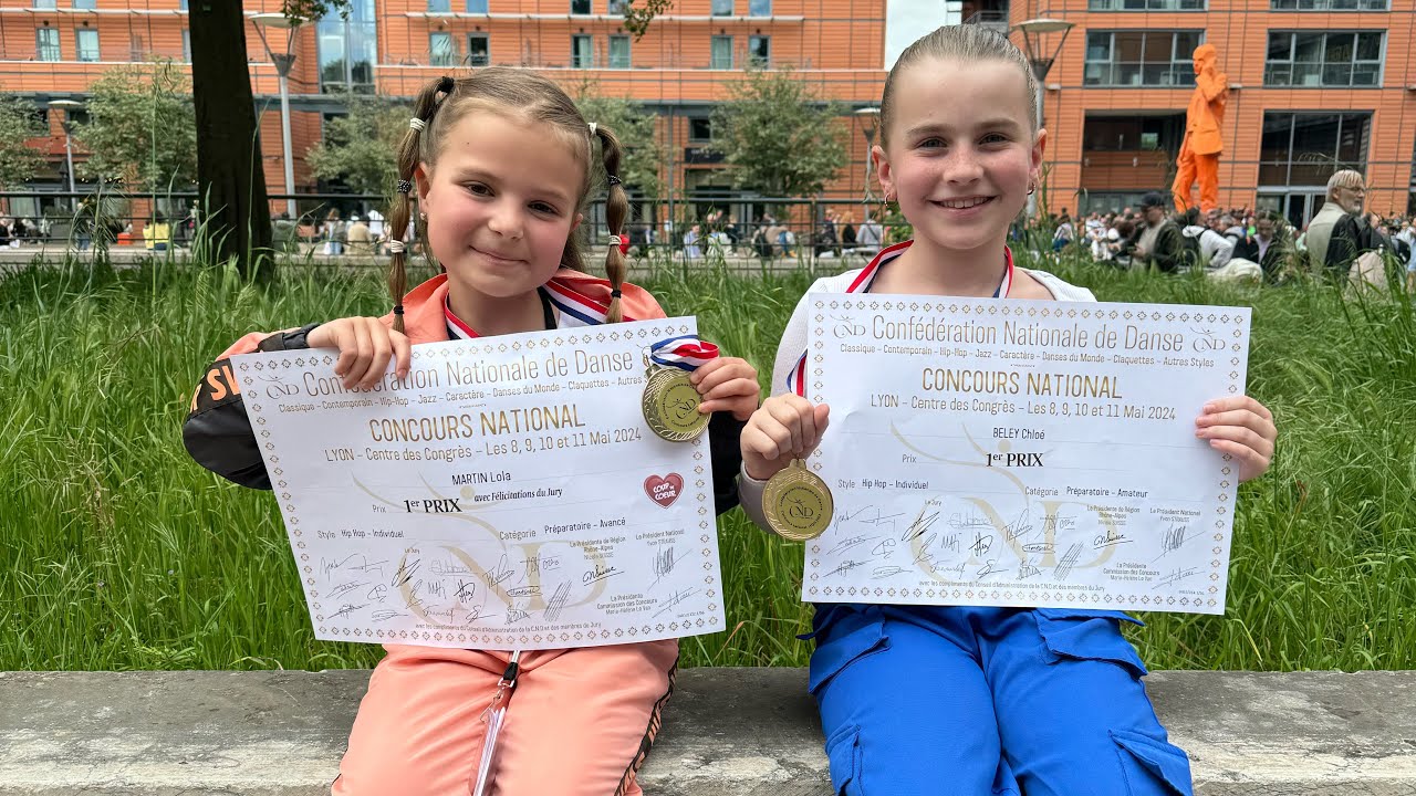 VLOG - Concours de danse LYON 2024 - PaulineDANCE