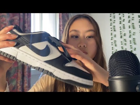 ASMR WITH NO PLAN [shoe tapping, guess the trigger, inaudible whispering]