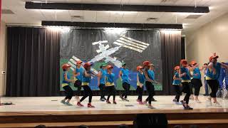 Mary Marek Elementary School International Festival Zumba  April 2019