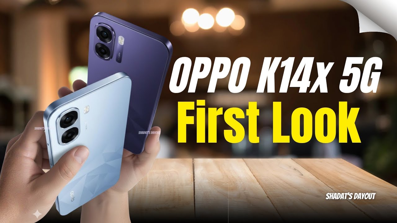 OPPO K14x 5G: первый взгляд, характеристики, спецификации, цена, дата выхода.