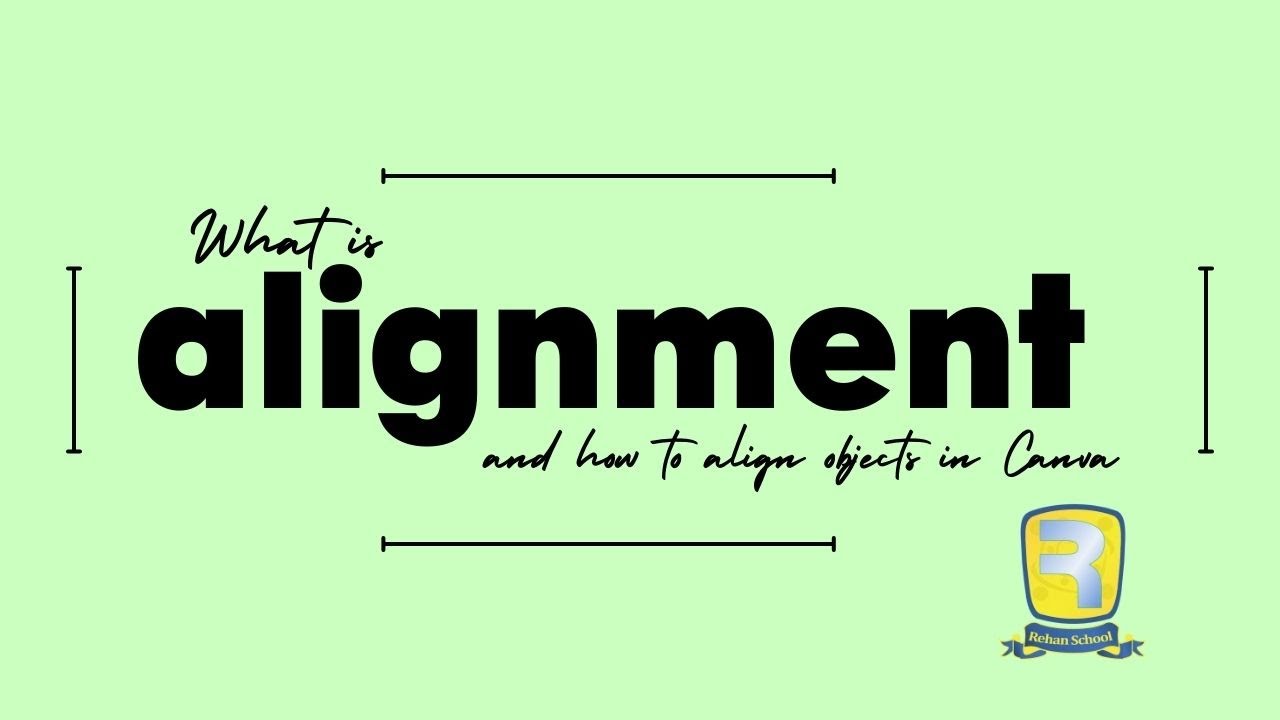 What Is Alignment and How To Align Objects In Canva | Rehan Training ...