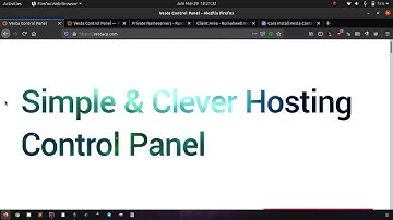 Install VestaCP Control Panel di CentOS 7