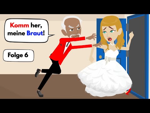 Deutsch lernen | Sarah ist in Deutschland angekommen | Wortschatz und wichtige Verben