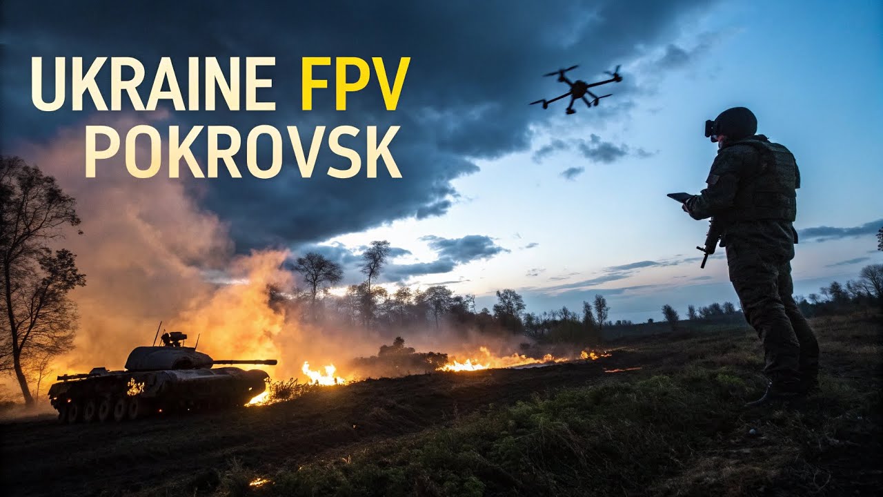 How Ukraine Controls the Skies Over Pokrovsk – Air superiority using drones.