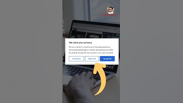 What to do with Web Cookies , Accept, Reject  All ?