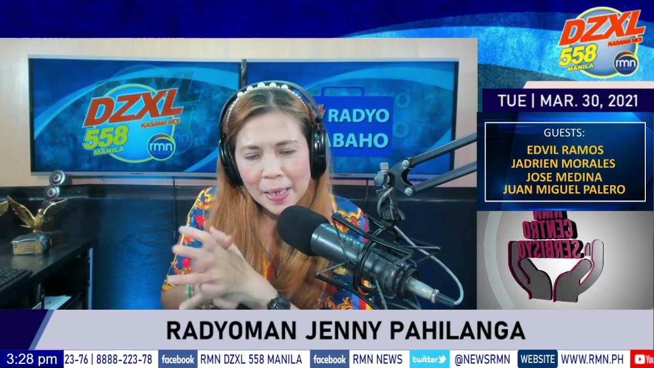 Edvil Ramos sa RMN DZXL 558 MNL