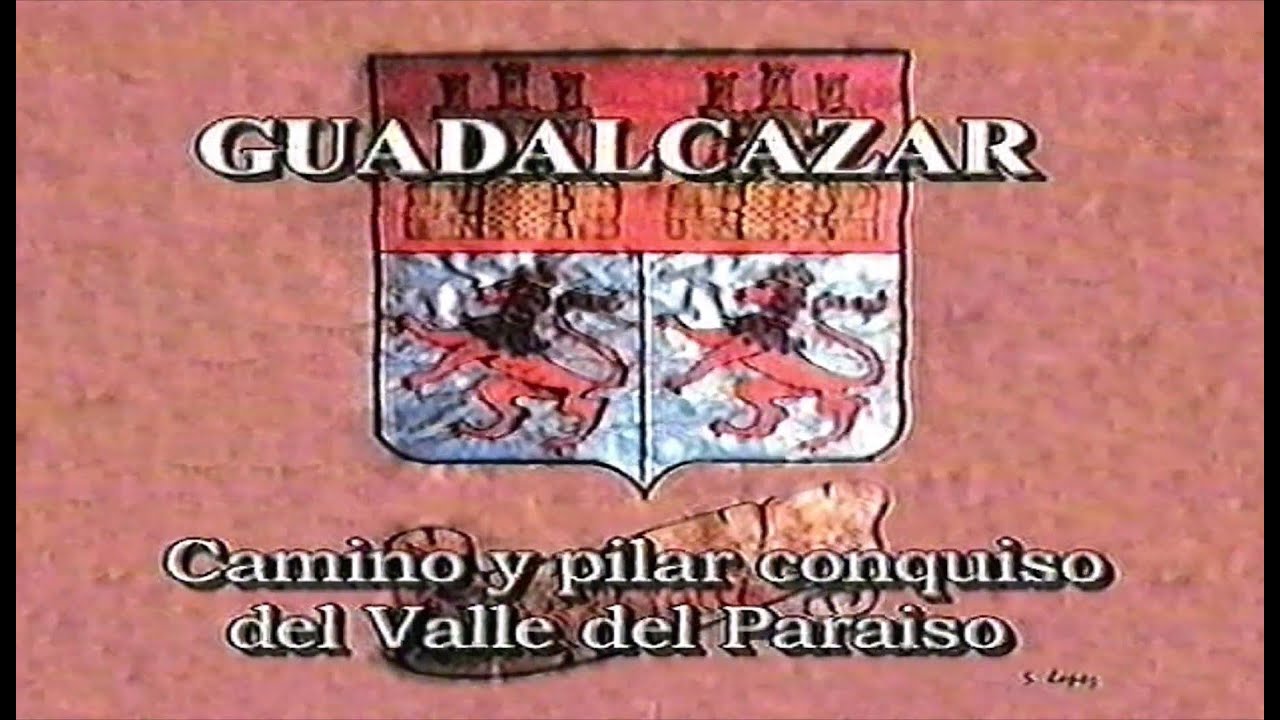 Guadalcázar - Camino y pilar conquiso del Valle del Paraiso.