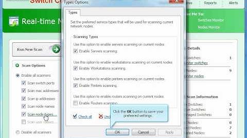 Network nodes type discovery
