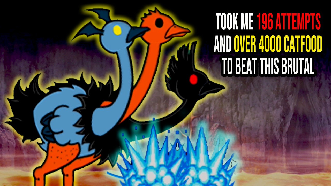 Againts Toriniti, 3-Headed Ost., NEW Brutal Advent Boss (Ostrinity's Grand Routine) - Battle Cats