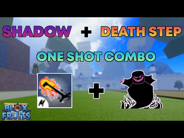 『Best Fruit Shadow + Death Step One shot combo』Bounty Hunt l Roblox, Blox  fruits update 16