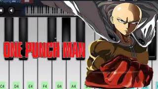 One Punch man - Saitama Theme song | Easy Piano Tutorial | screenshot 4