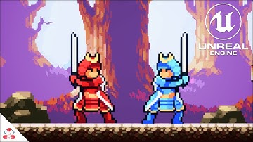 2D MELEE COMBAT in Unreal Engine 5 - Beginner Tutorial