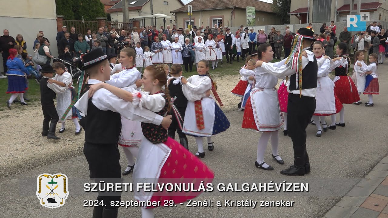 Szüreti felvonulás Galgahévízen - 2024. szeptember 29.