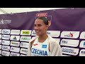 Ema Berková po bronzu na 3000 m př. na MEJ 2025