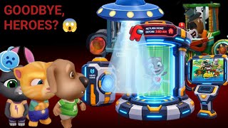 Goodbye, Heroes?A Mysterious Hero Machine Appears | My Talking Tom Friends x Tom Hero Dash |Among Us screenshot 3