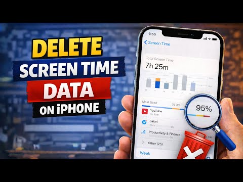 How To Delete Screen Time Data on iPhone