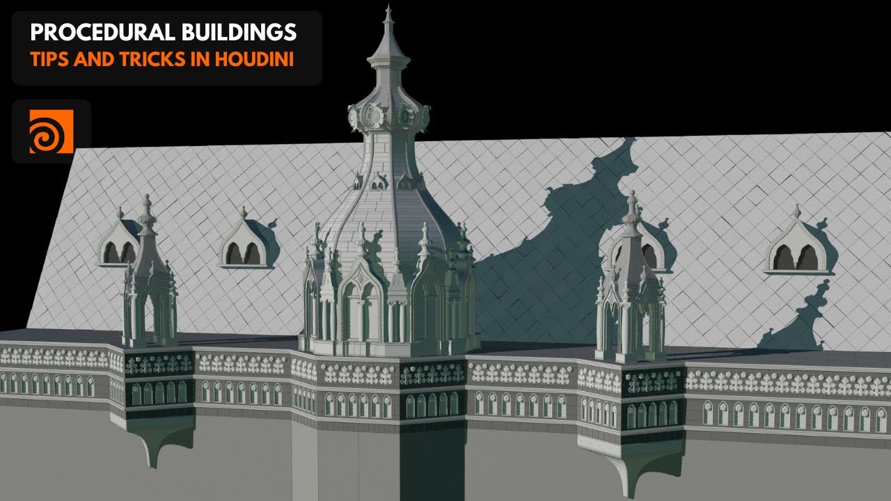 Procedural Buildings in Houdini | Tips and Tricks - YouTube