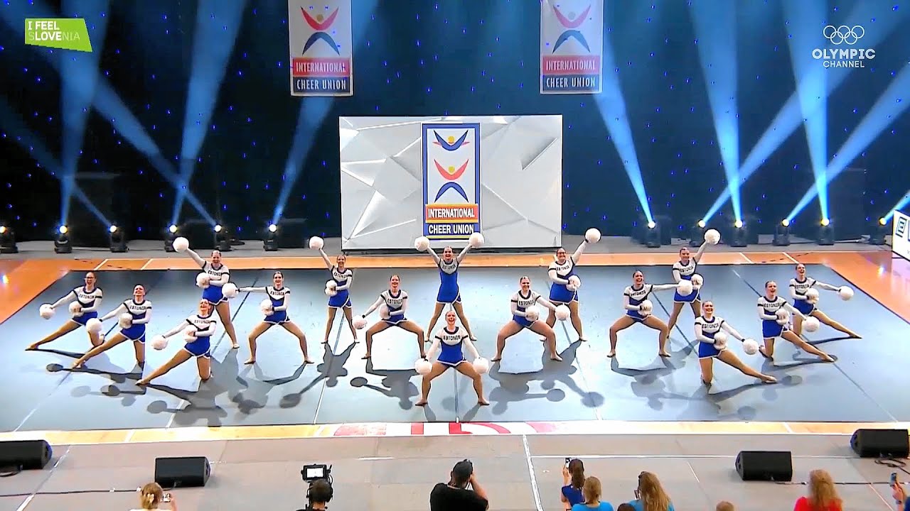 TALTECH CHEERLEADERS EST | Junior POM Team 📣🌟🌟2025 ICU European Cheerleading Championships🔥🔥