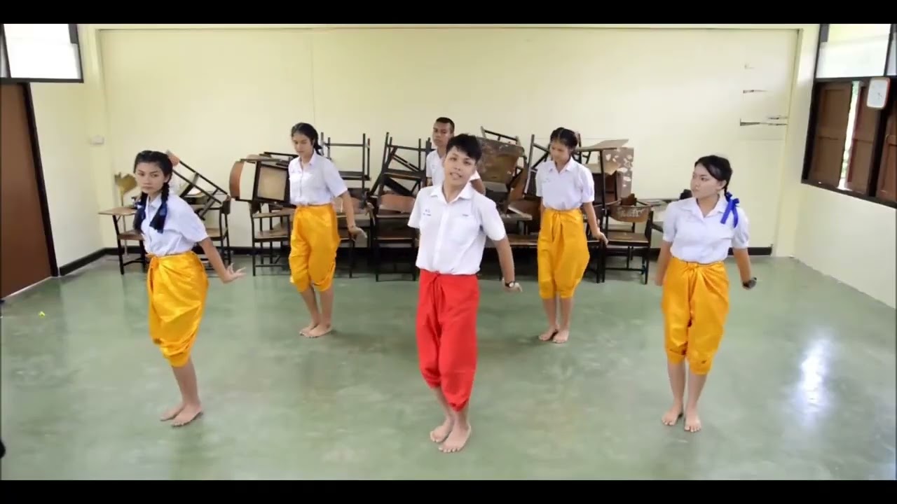 การแสดงนาฎศป์สร้างสรรค์เพลงเมรีเขาหอม(ตัวอย่าง)