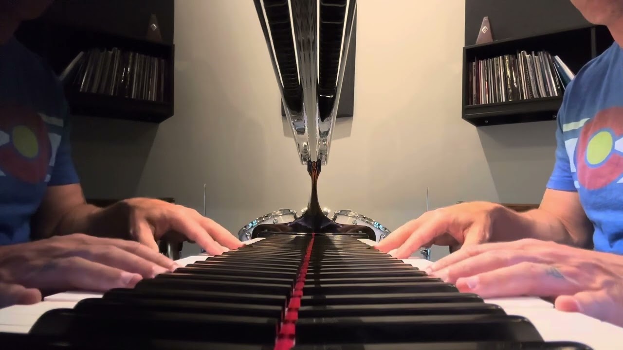 Slower Version on a chord progression I helped a student come up with. Piano Moments #38