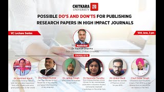 Details Possible Do's and Don'ts for publishing research papers in high impact journals | Webinar Guide