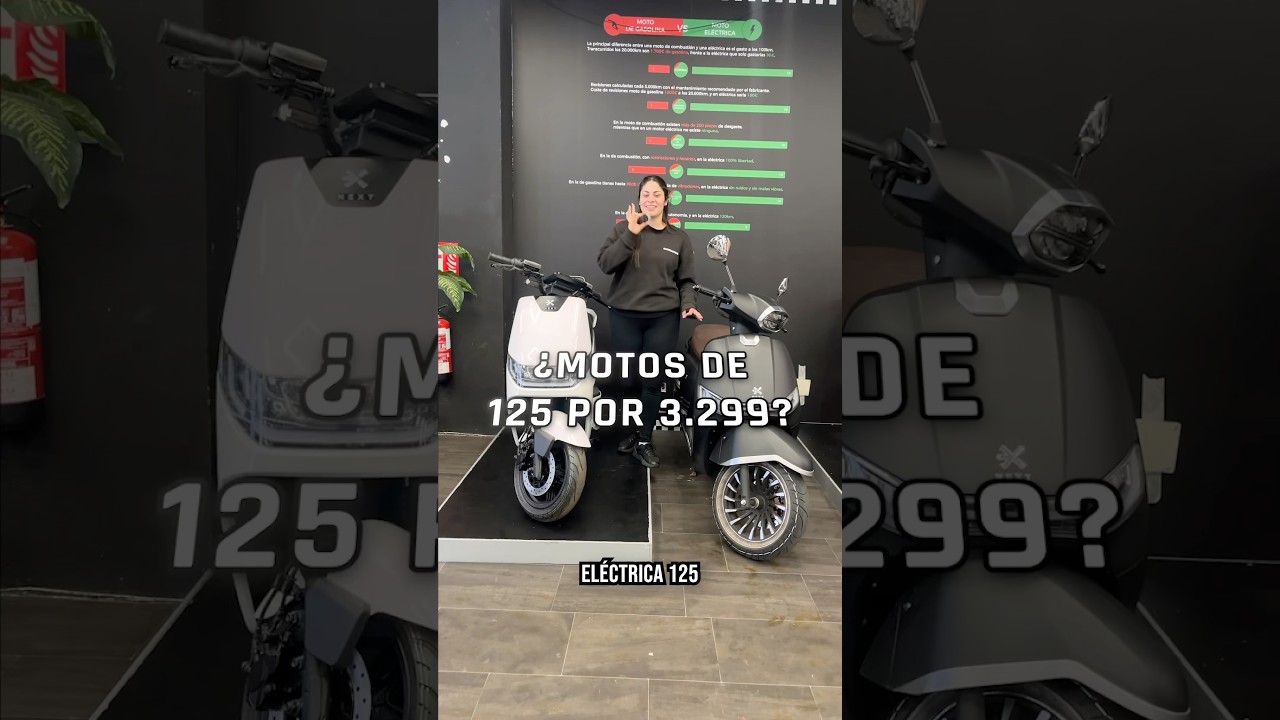 ¿Motos de 125 por 3.299? 