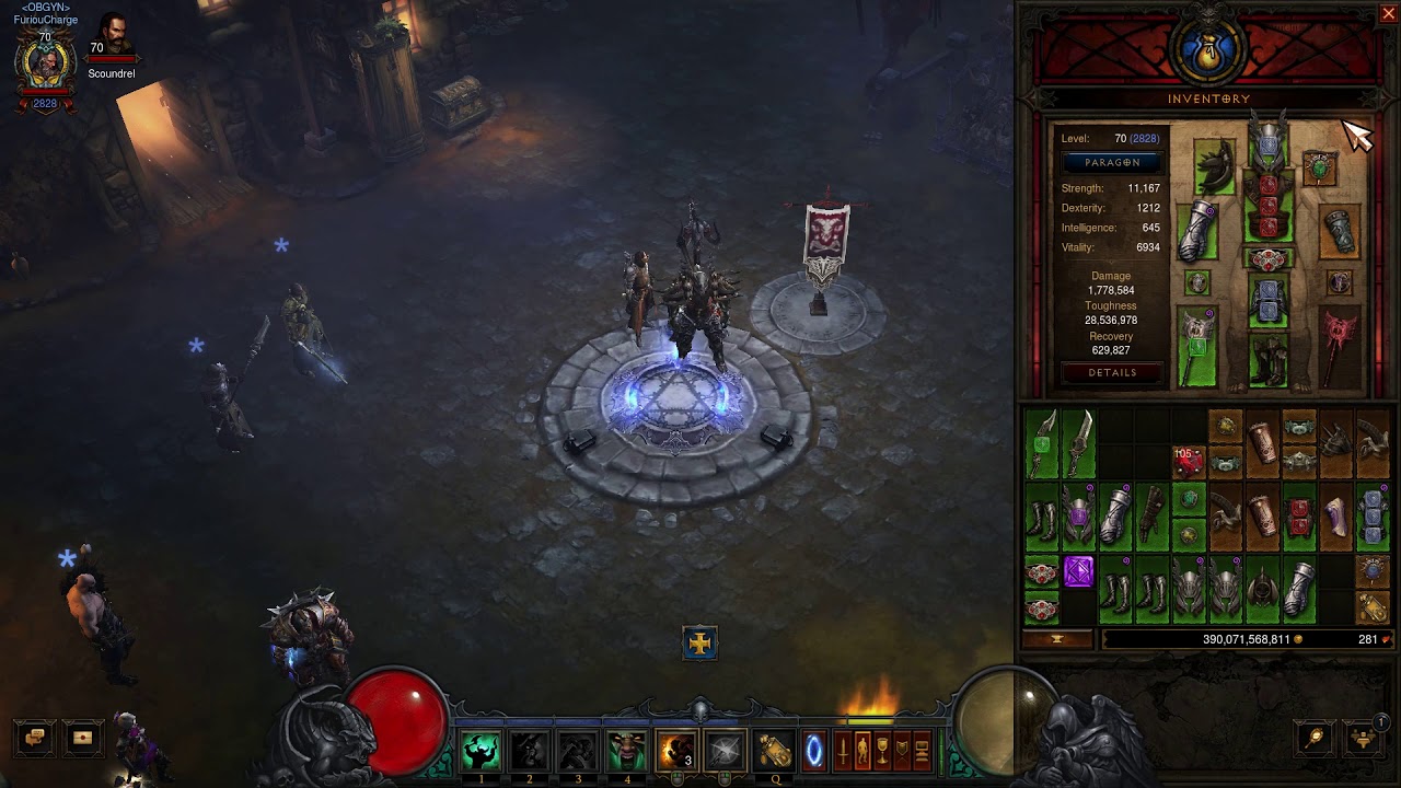 2.6.1 Furious Charge Speed T13 Barbarian.