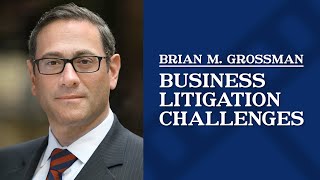Business Litigation Challenges | Brian Grossman