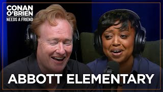 How Quinta Brunson’s Mom Inspired “Abbott Elementary” | Conan O'Brien Needs A Friend Net Worth