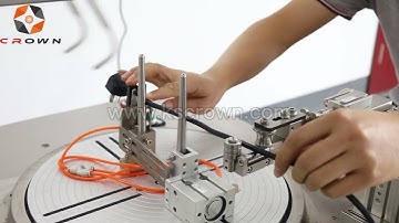 8 Shape Wire Winding & Twisting Tie Machine for Thick Wires WL-ZDK8