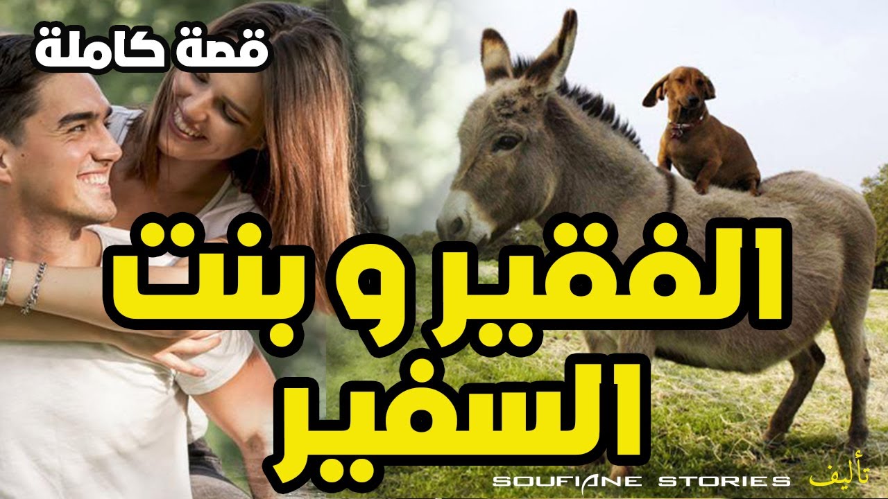 القصة 56 - الفقير و بنت السفير - كاملة