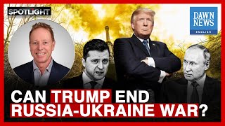 Can Trump End Russia-Ukraine War? | David R. Marples | Dawn News English