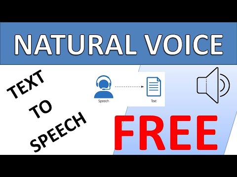 text to speech natural voice free