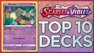 Top 10 Decks in Standard! Scarlet and Violet Post Rotation EUIC Meta( Pokemon TCG)