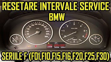 Reset Service Interval BMW F Series (F01 F06 F10 F11 F15 F16 F20 F22 F25 F30 F35 F82 F87 F90)