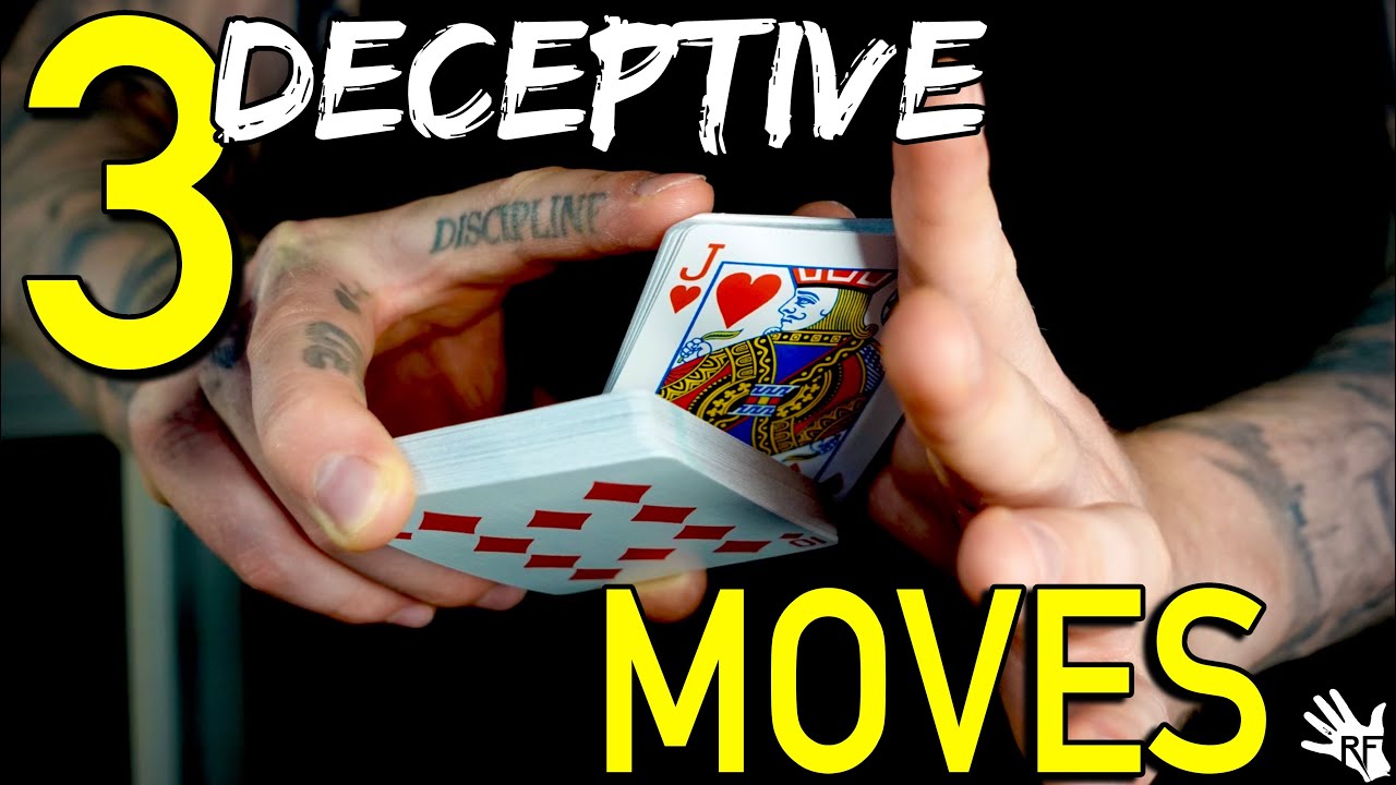 LEARN 3 Card CHEATING Moves! YouTube