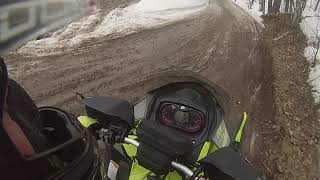Last Snowmobile trip of 2018 Munising, Big Bay, Grand Marais and Seney area  Also rode to Big spring