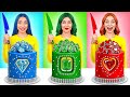 فتاة الزمرد والياقوت والماس | تحدي تزيين الكيك Super Hyper DO