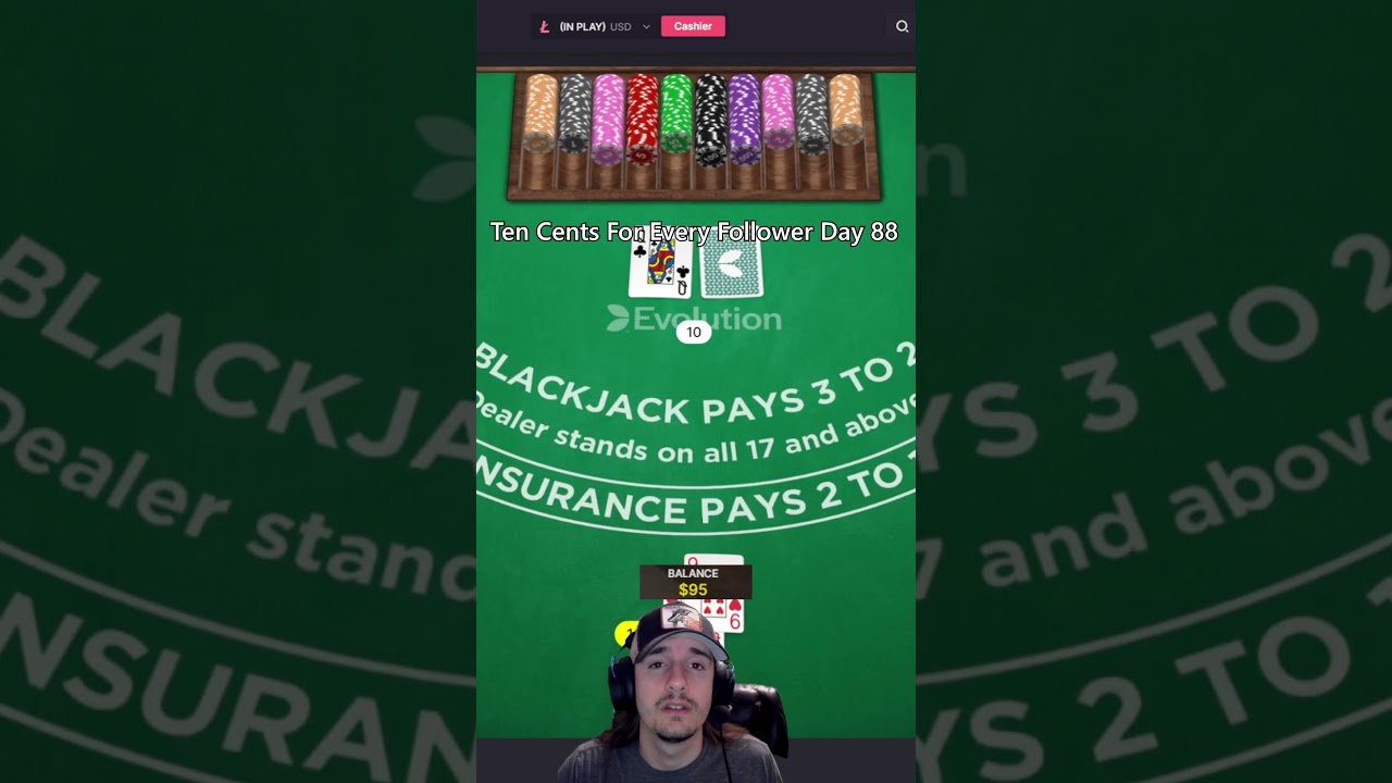 quay thử xổ số hôm nay DAY 88 $0.1 FOR EVERY FOLLOWER trendingshorts casino shortvideo gamble blackjack