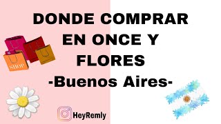DONDE COMPRAR EN ONCE Y FLORES ♥ Ropa muy económica en Buenos Aires -  YouTube