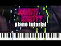 Portion Boys & Matti ja Teppo - Vauhti Kiihtyy | Piano Tutorial