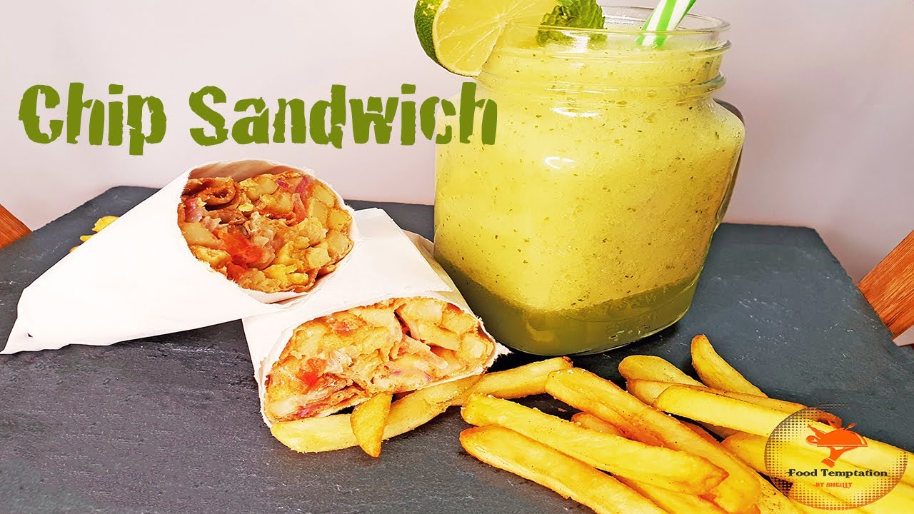 CHIP SANDWICH | DUBAI'S FAMOUS CHIP SANDWICH| | चिप सैंडविच