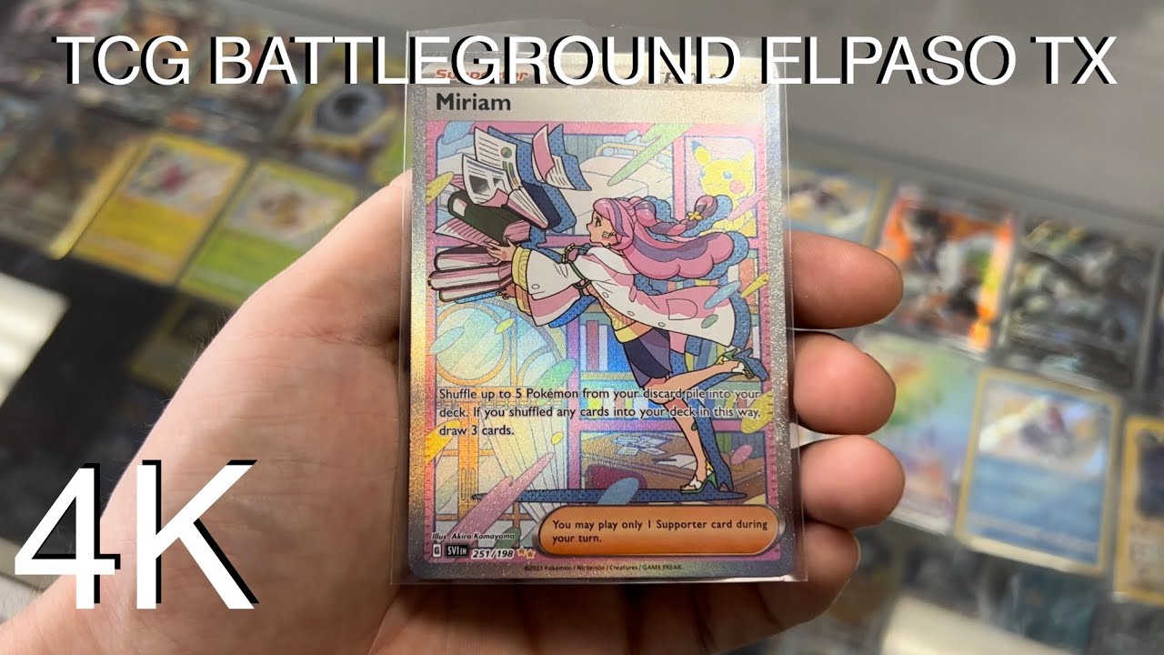pokemon cards el paso TCG Battleground El Paso Texas