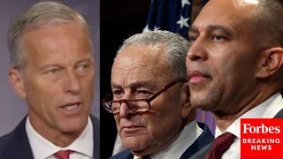 'Democrats Have Sacrificed The American People': John Thune Clobbers Dems Over Shutdown
