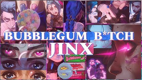 Jinx Tribute || Bubblegum B*tch - MARINA || Arcane AMV