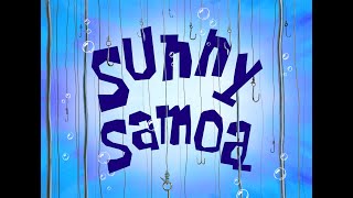 Sunny Samoa  Spongebob Soundtrack separated Stems