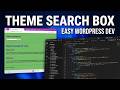 9. searchbox | WordPress Theme Development in Bangla